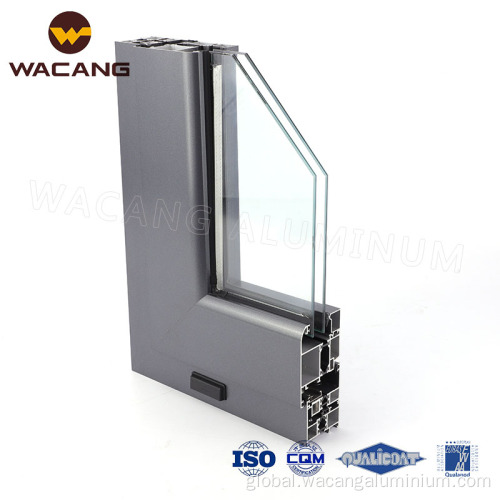 Home Decor Aluminum Profile Glass Door aluminium profiles for washing room windows and doors Factory